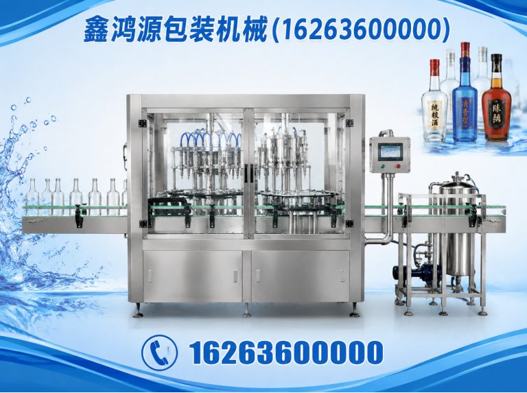 山东调味品灌装机展示图